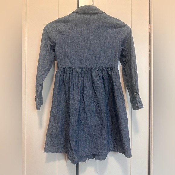 Brooks Brothers Chambray Cotton Denim Shirt Kids Dress Size 10 - Picture 5 of 7